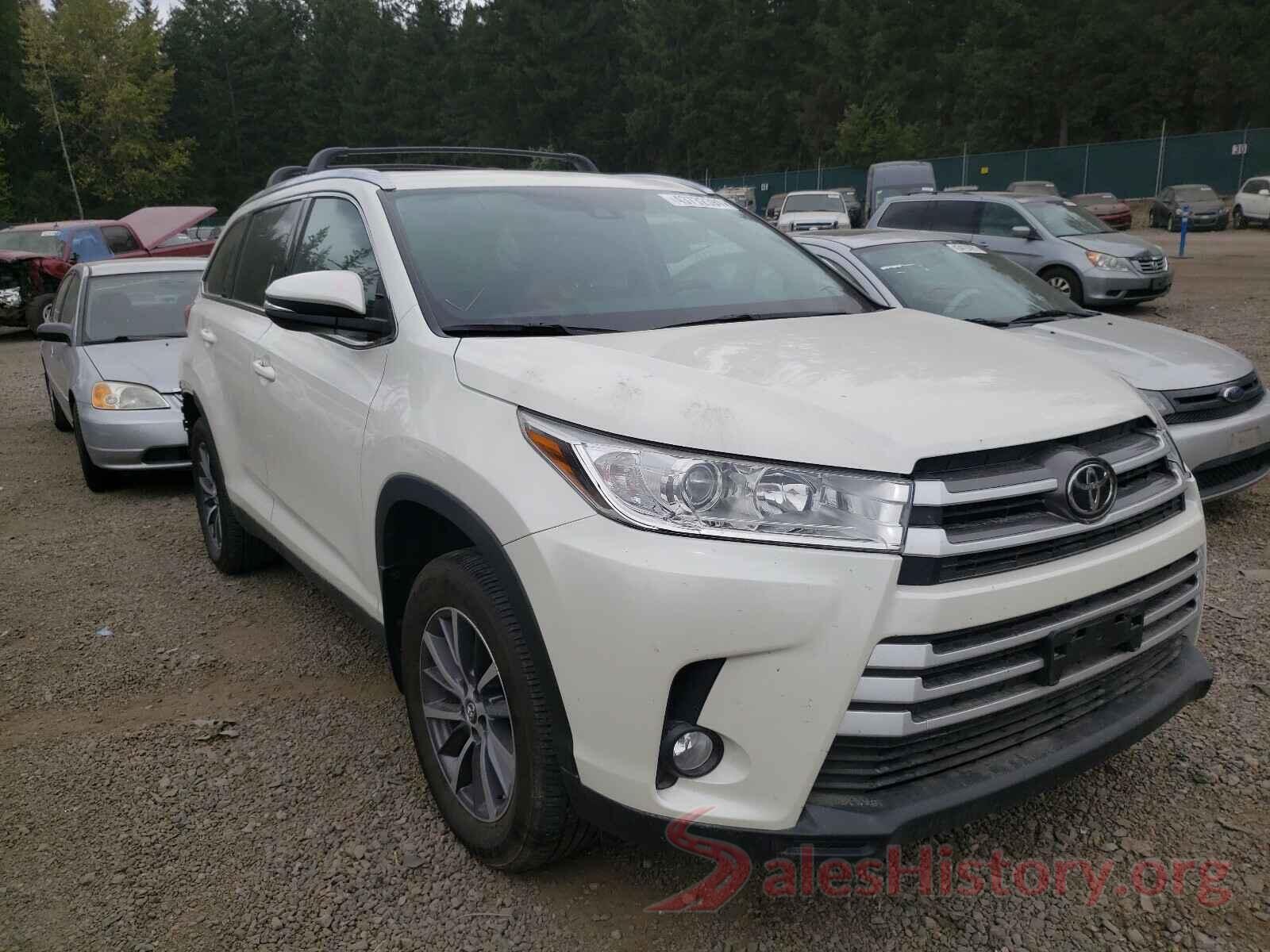 5TDJZRFH7KS605001 2019 TOYOTA HIGHLANDER