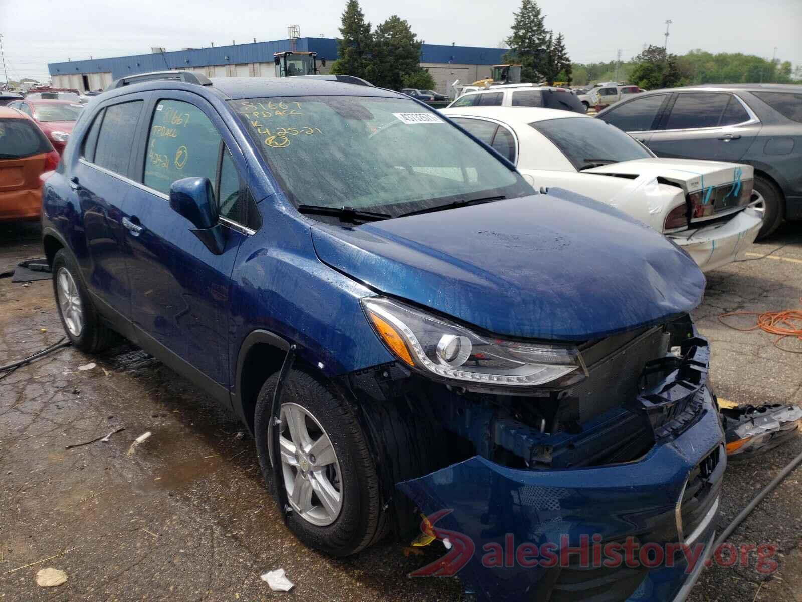 3GNCJLSB2KL329788 2019 CHEVROLET TRAX