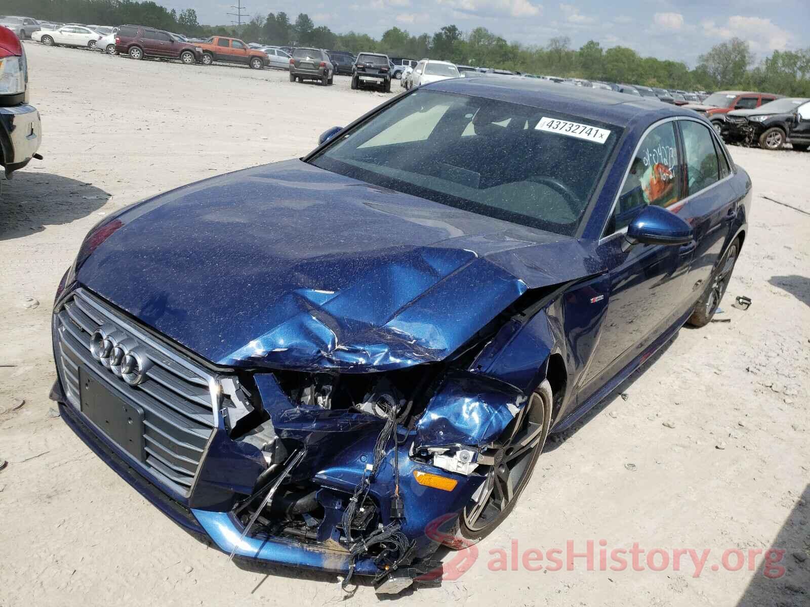 WAUENAF46JN001260 2018 AUDI A4