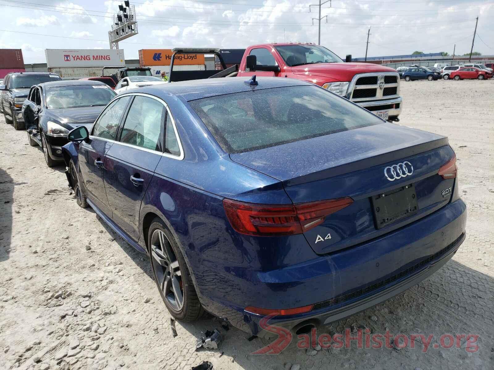 WAUENAF46JN001260 2018 AUDI A4