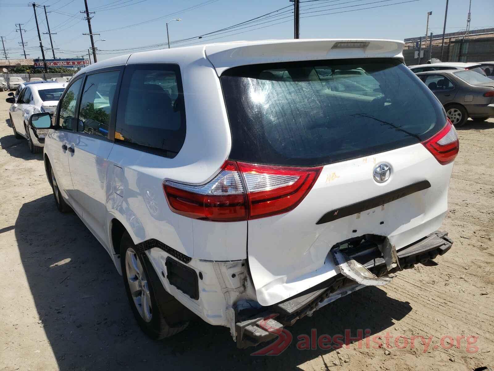 5TDZZ3DC1HS791246 2017 TOYOTA SIENNA