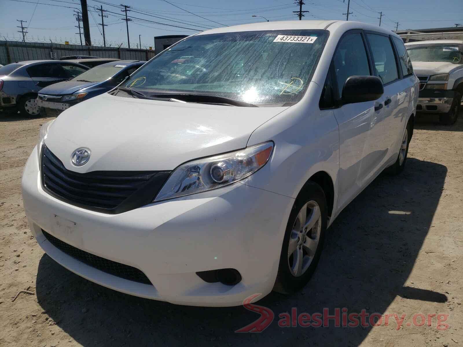 5TDZZ3DC1HS791246 2017 TOYOTA SIENNA