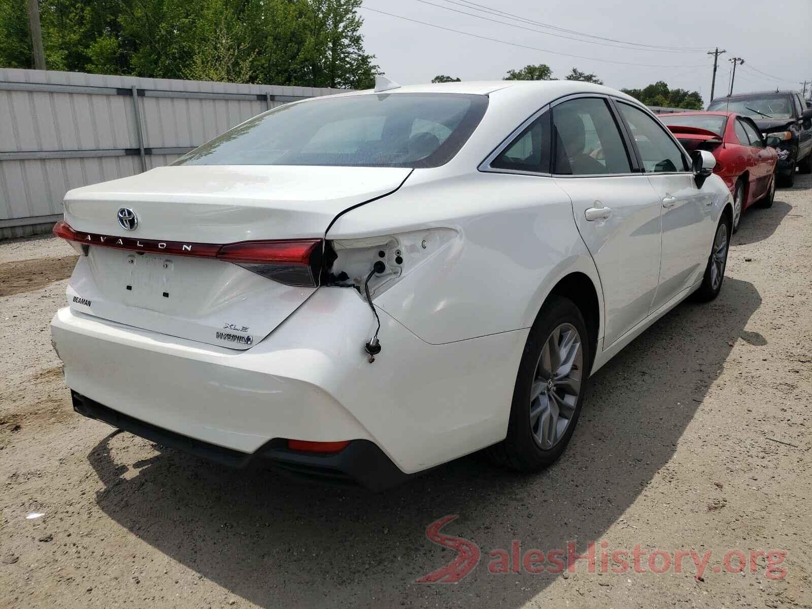 4T1B21FB3KU009333 2019 TOYOTA AVALON