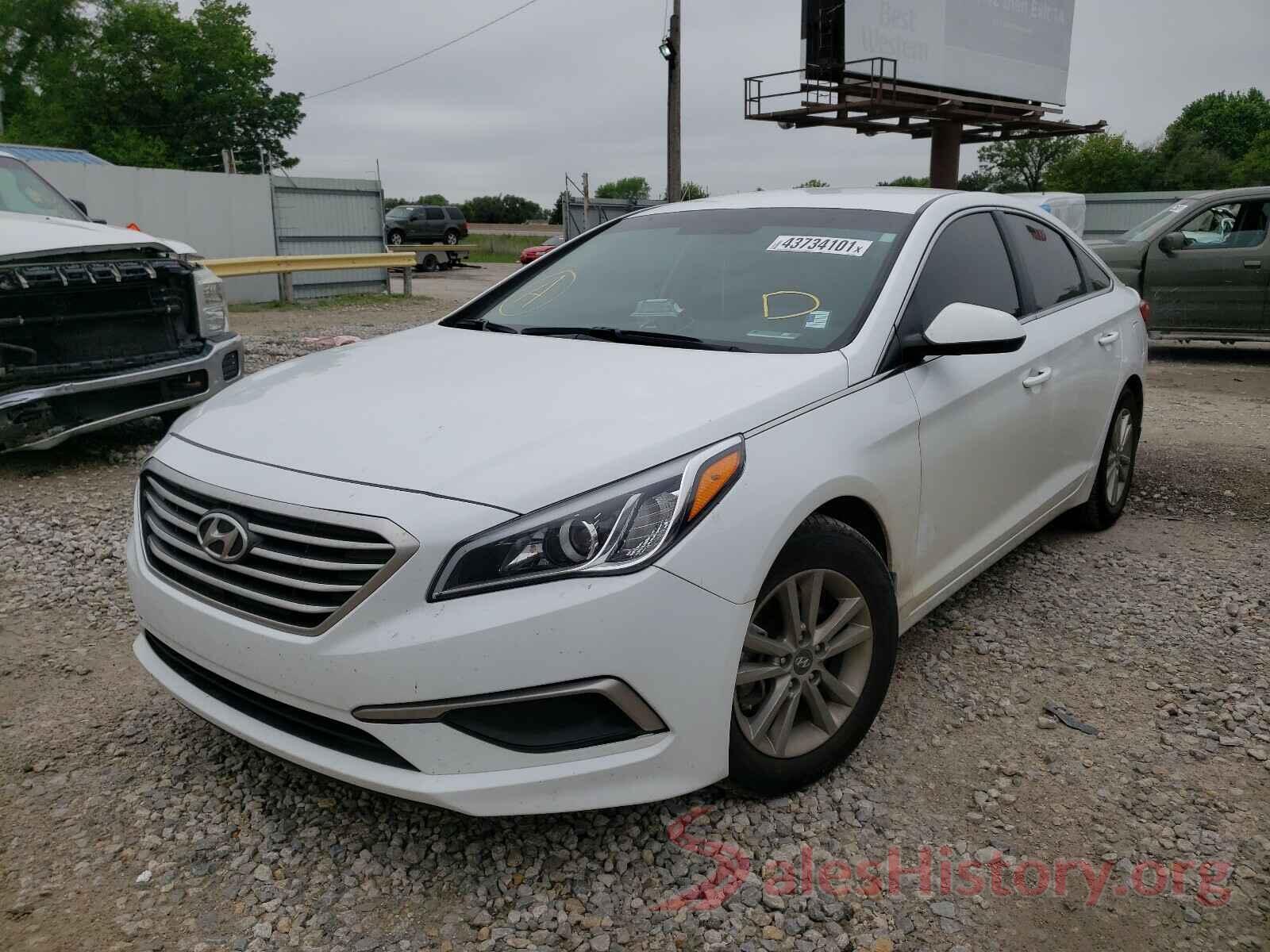 5NPE24AF3GH341061 2016 HYUNDAI SONATA