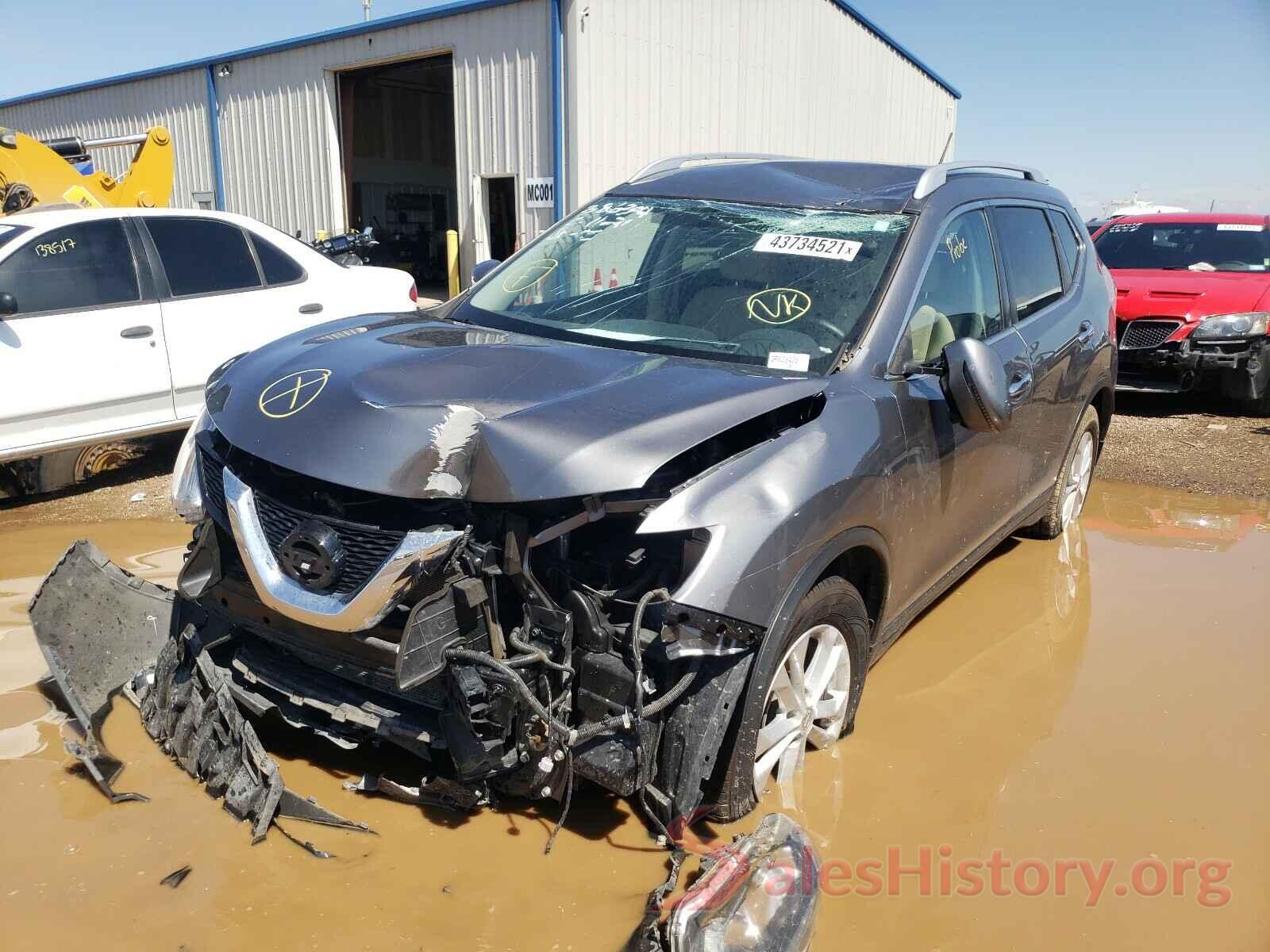 KNMAT2MTXGP623428 2016 NISSAN ROGUE