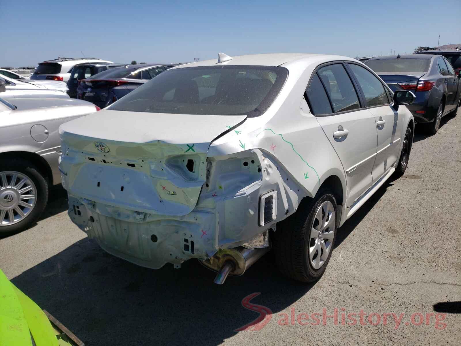 JTDEPMAE5MJ173290 2021 TOYOTA COROLLA