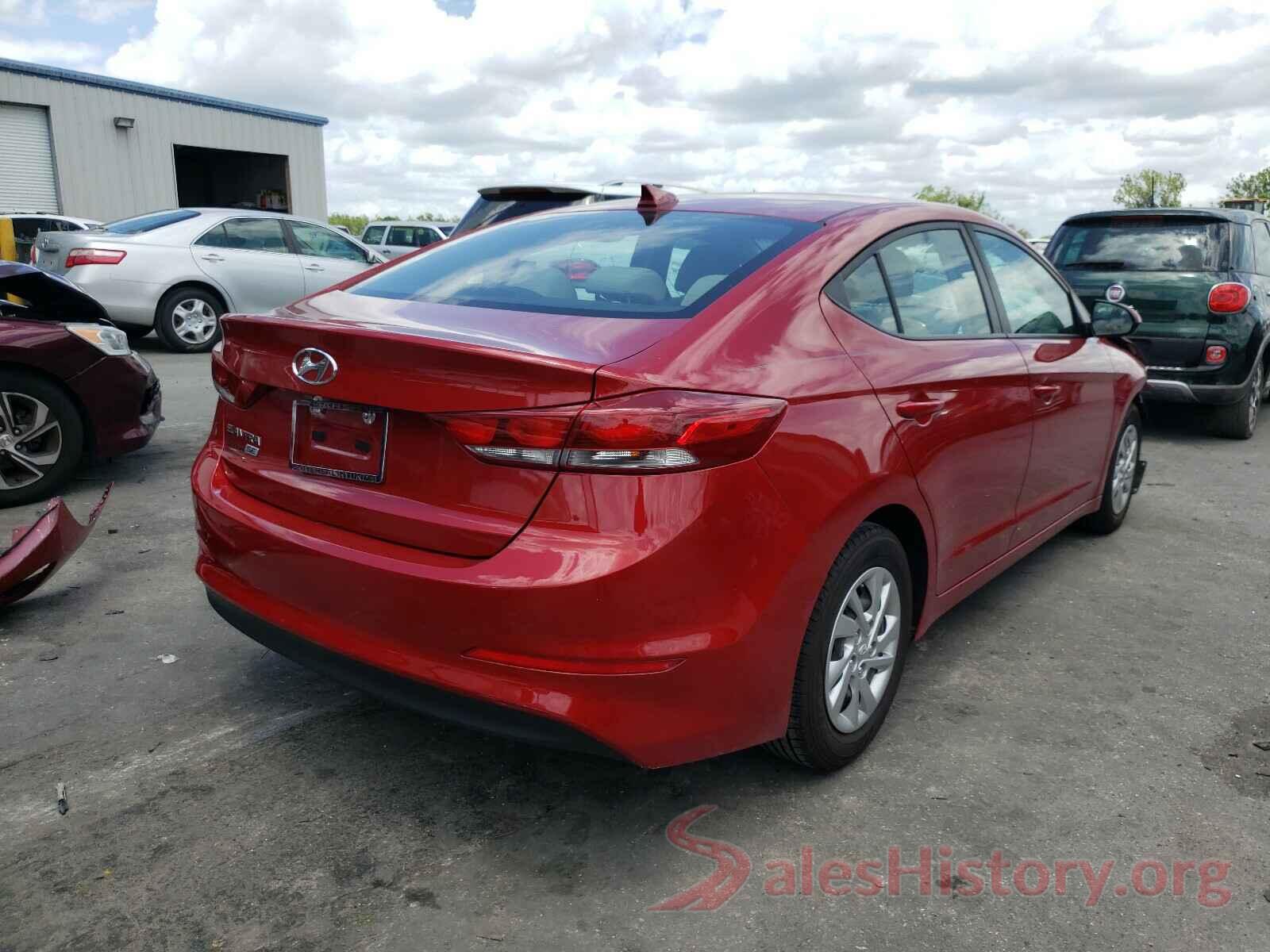 KMHD74LF2HU417768 2017 HYUNDAI ELANTRA