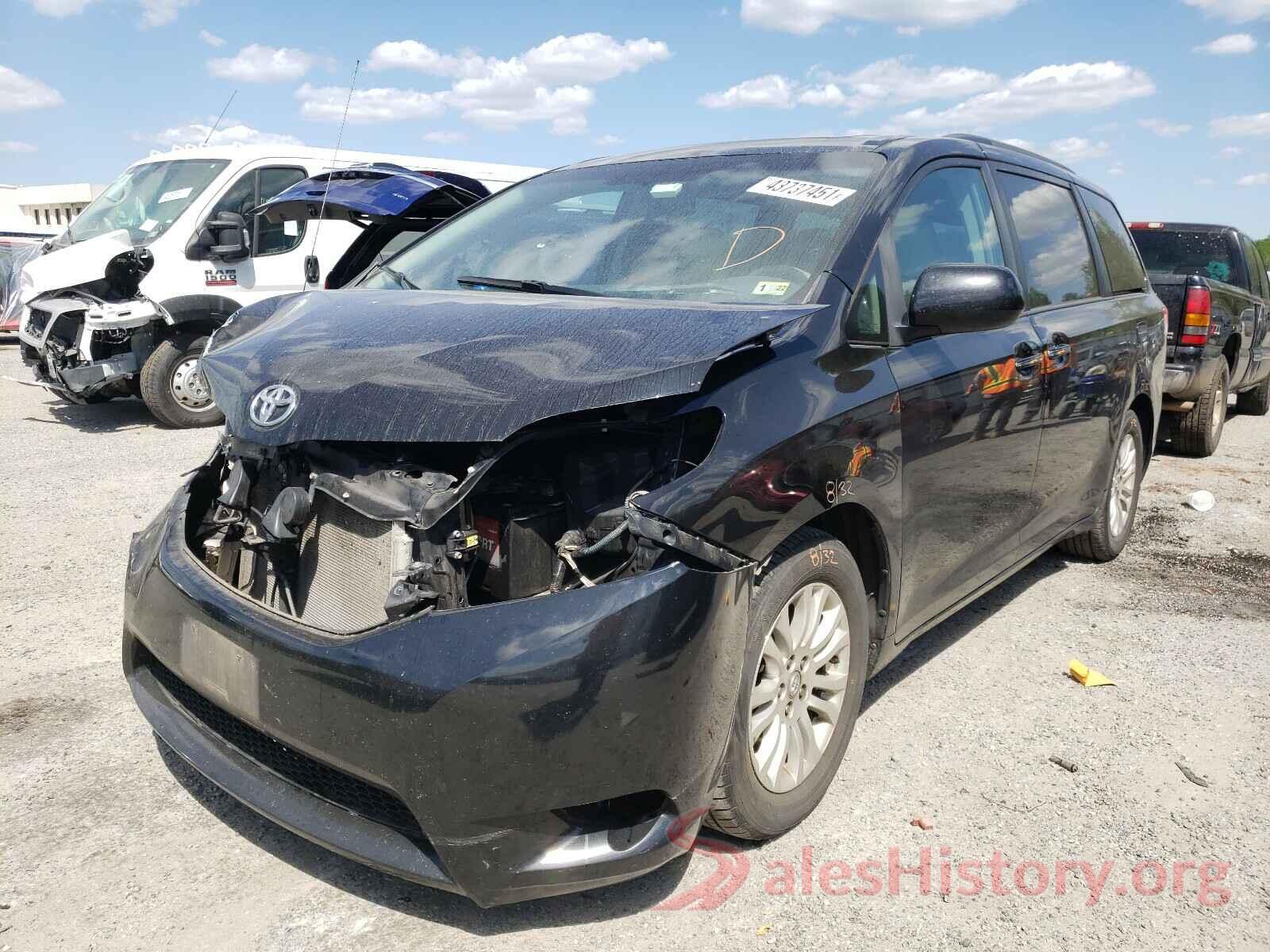 5TDYK3DC8ES445819 2014 TOYOTA SIENNA