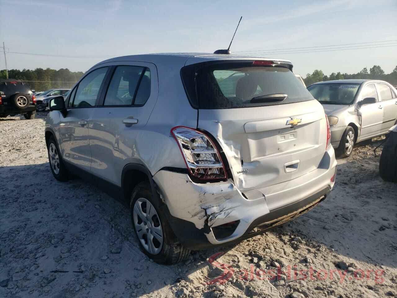 3GNCJKSBXJL401734 2018 CHEVROLET TRAX