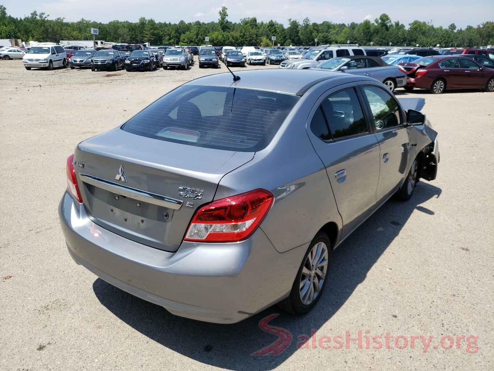 ML32F4FJ7JHF06223 2018 MITSUBISHI MIRAGE