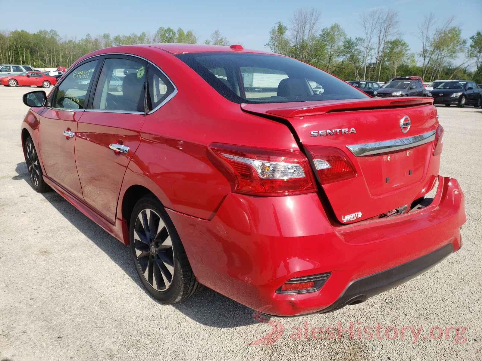 3N1AB7AP7HY219576 2017 NISSAN SENTRA