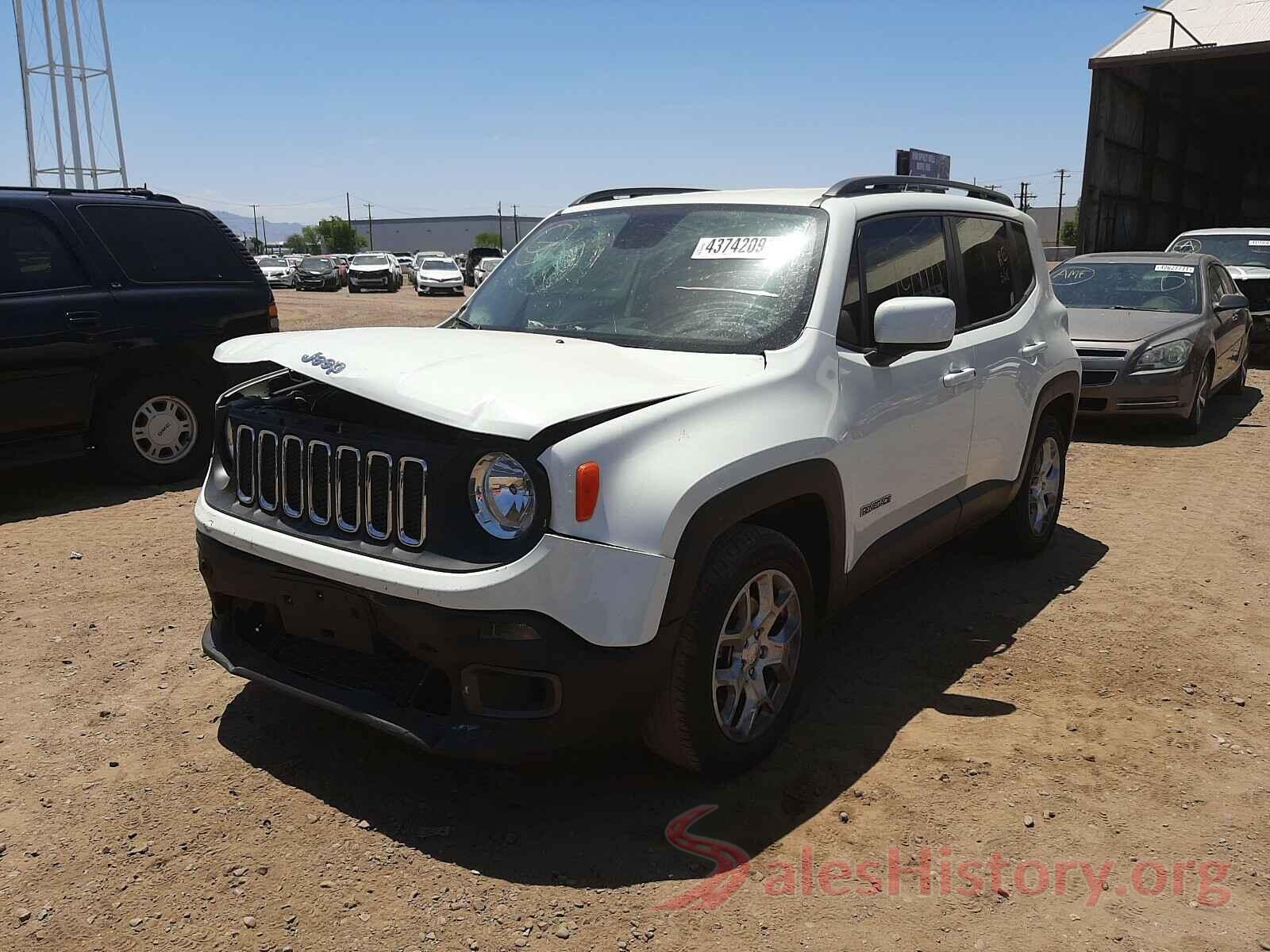 ZACCJABB5HPE57441 2017 JEEP RENEGADE