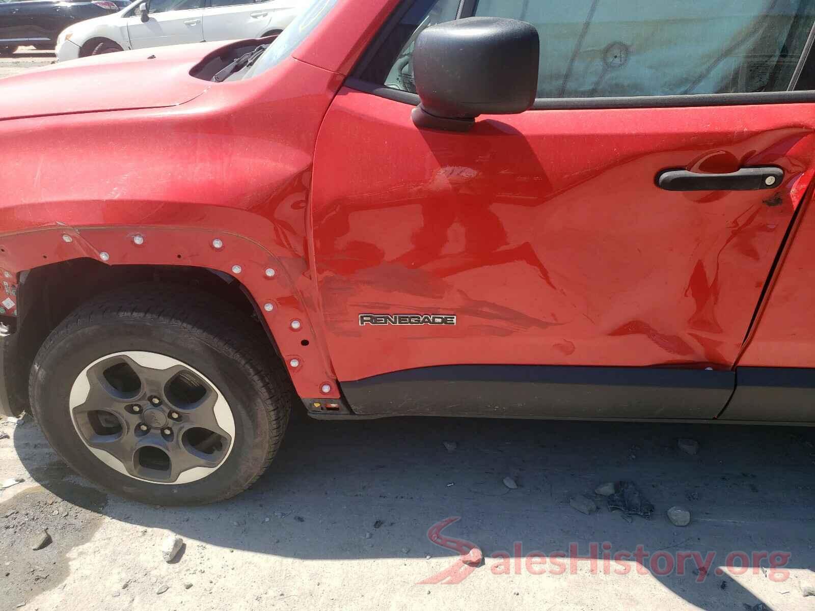 ZACCJBAW9GPC58191 2016 JEEP RENEGADE