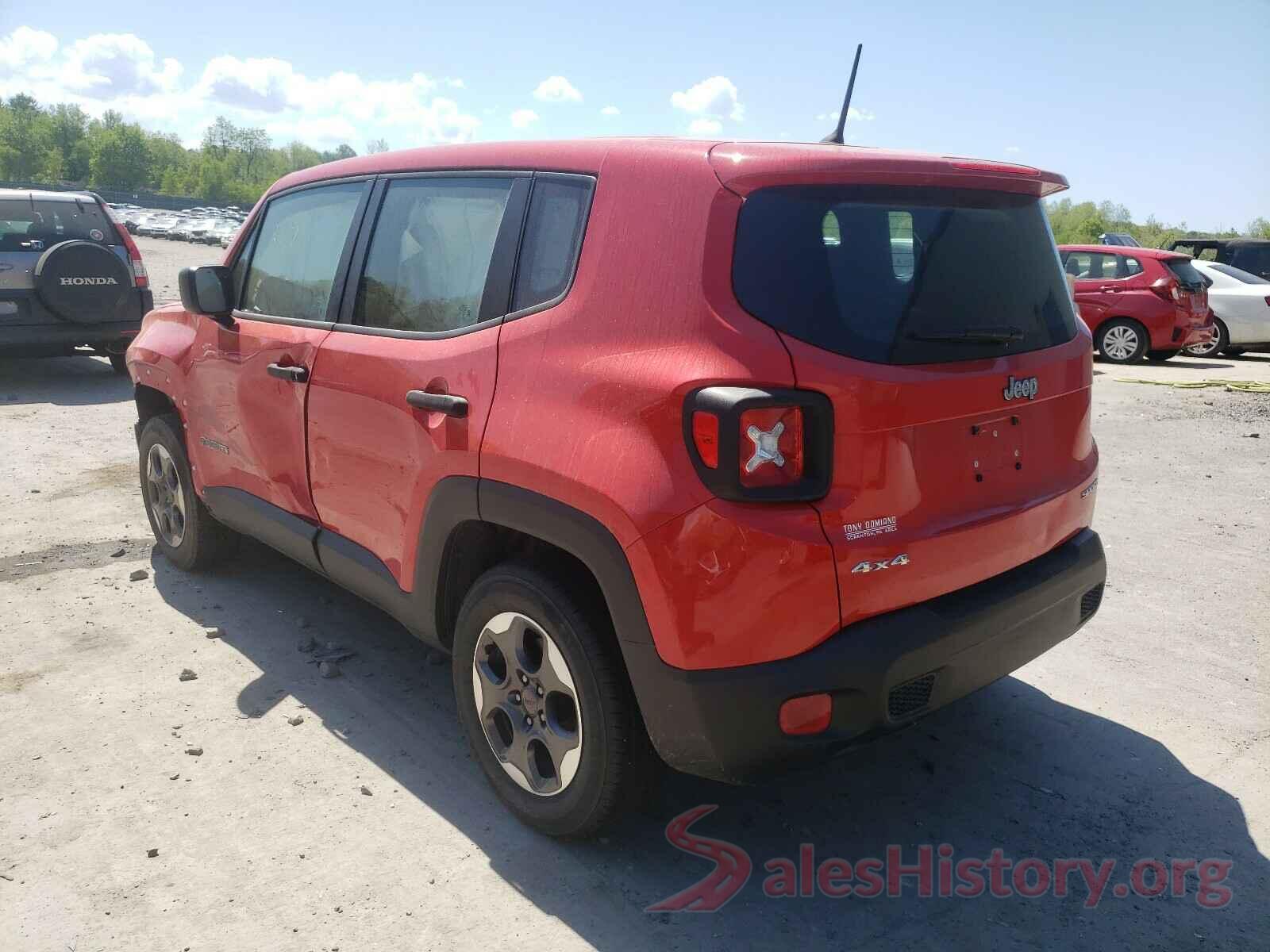 ZACCJBAW9GPC58191 2016 JEEP RENEGADE