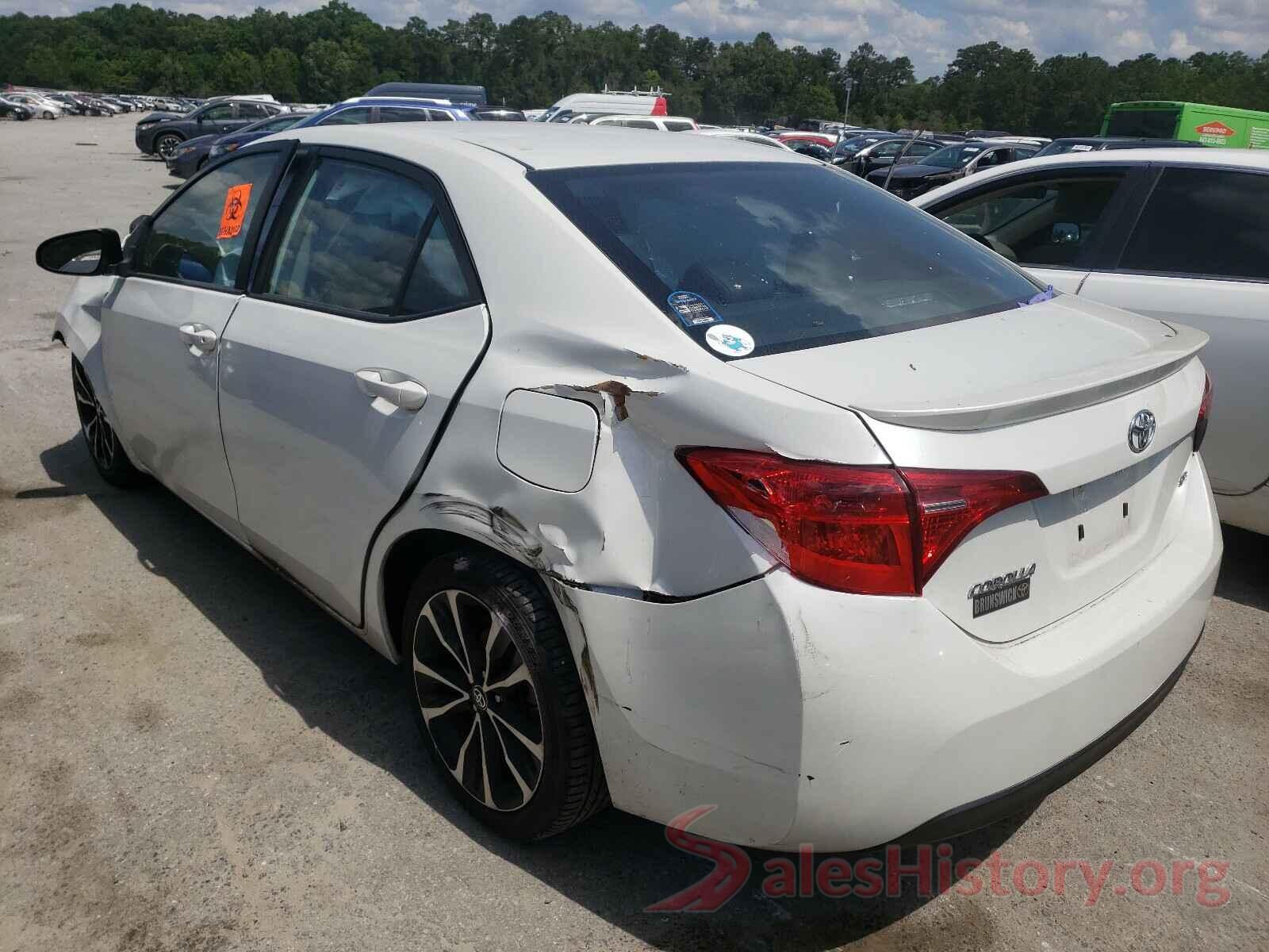 5YFBURHE7HP585744 2017 TOYOTA COROLLA