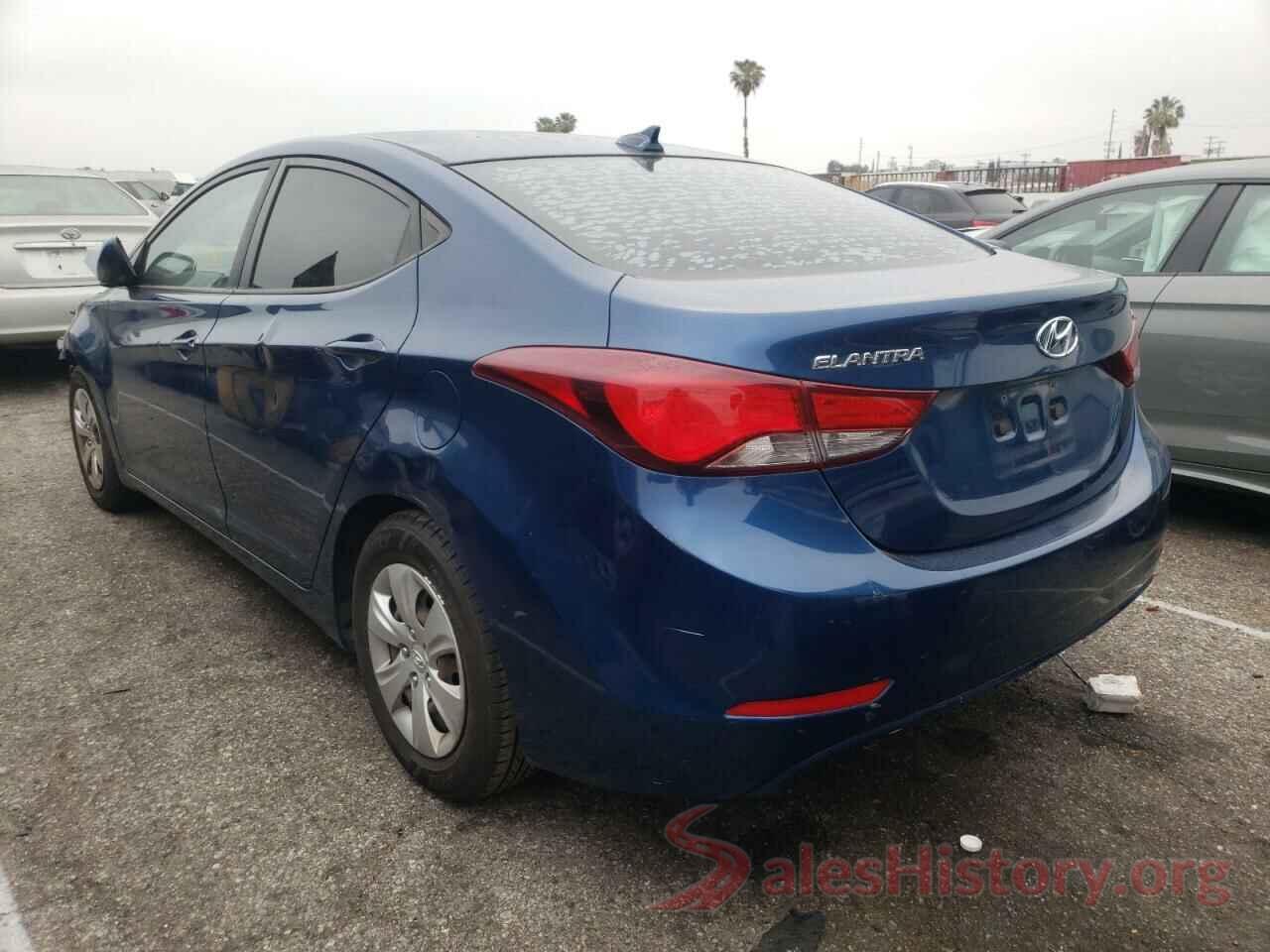 KMHDH4AEXGU601202 2016 HYUNDAI ELANTRA