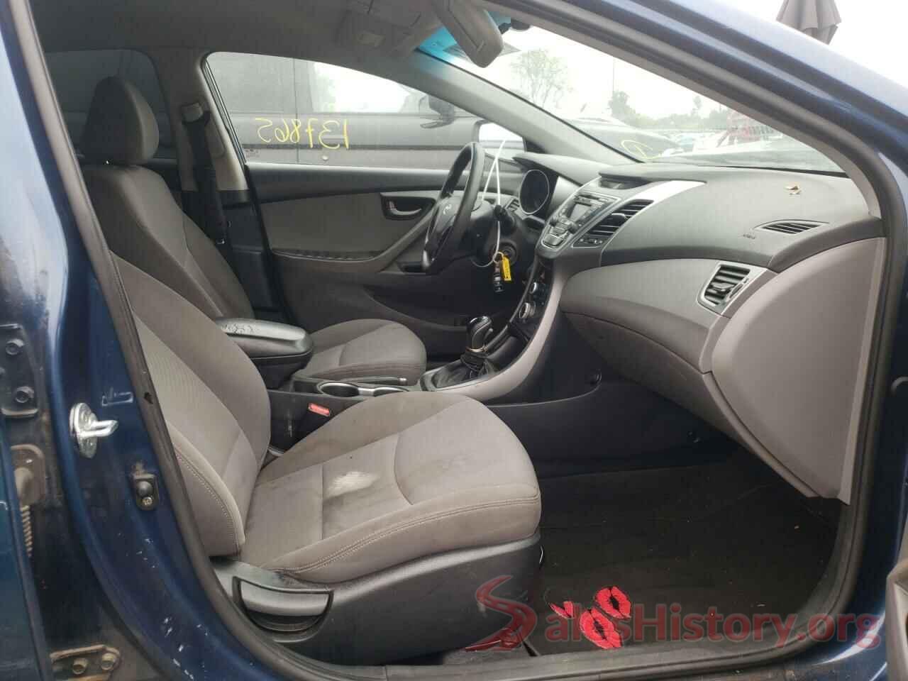 KMHDH4AEXGU601202 2016 HYUNDAI ELANTRA