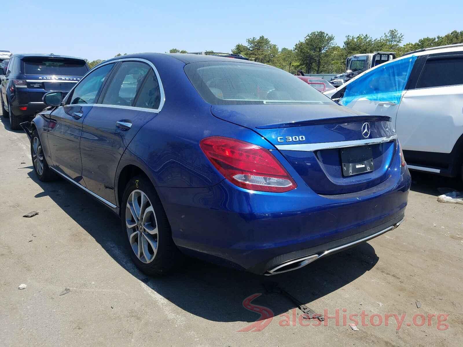 WDDWF4KB3HR303768 2017 MERCEDES-BENZ C CLASS