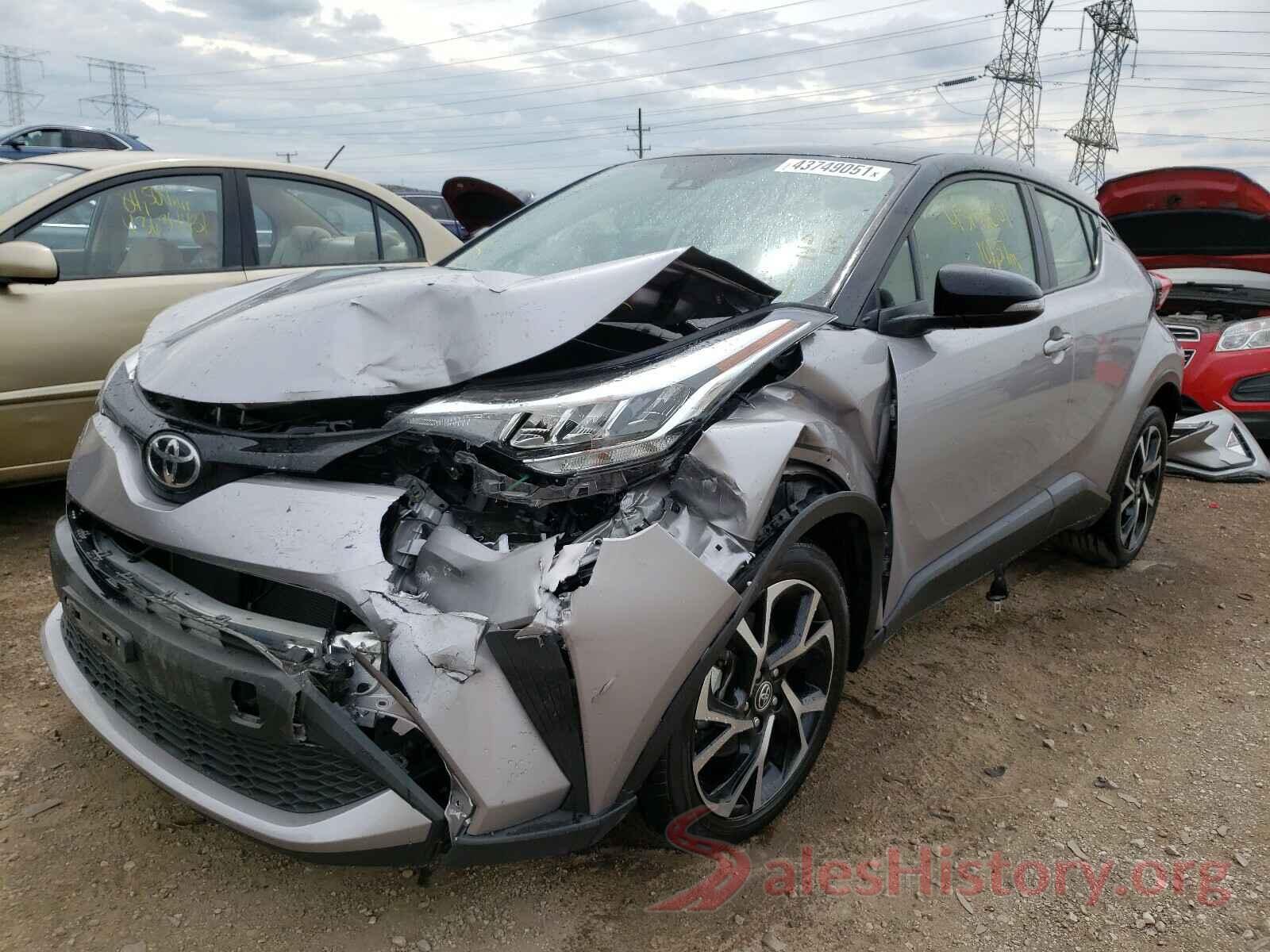 JTNKHMBX6L1077730 2020 TOYOTA C-HR