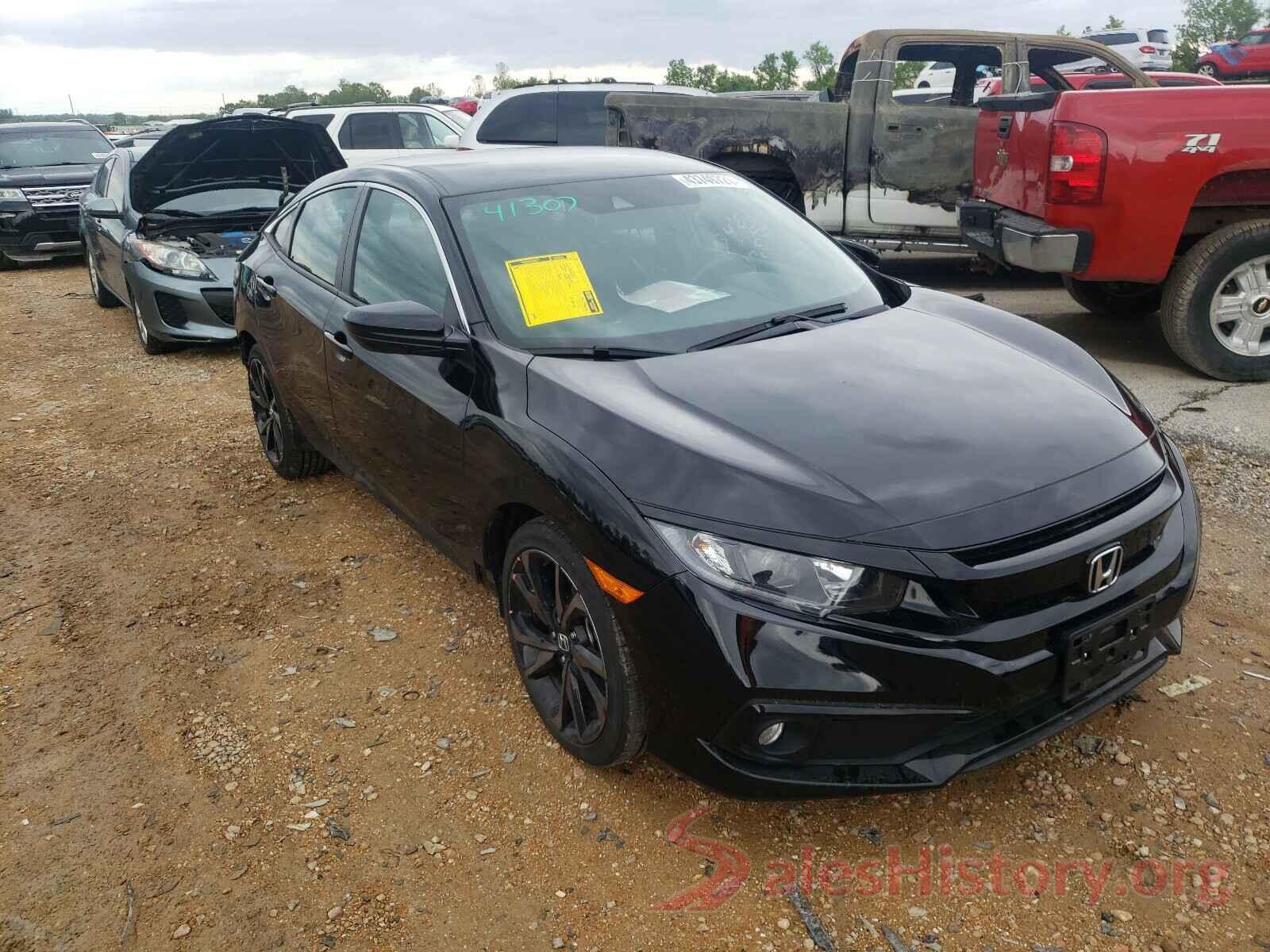 2HGFC2F89KH599166 2019 HONDA CIVIC