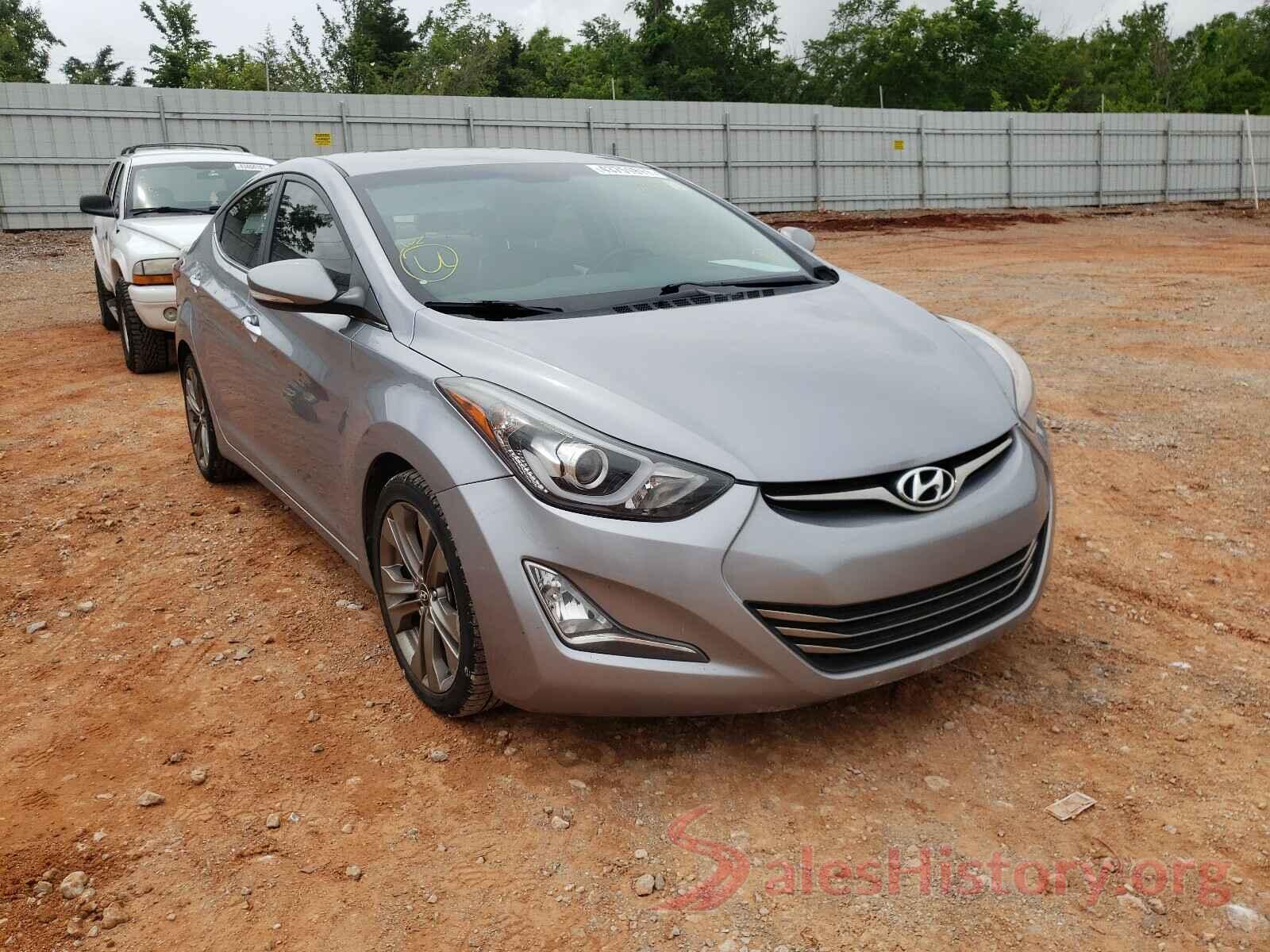 5NPDH4AE5GH674332 2016 HYUNDAI ELANTRA