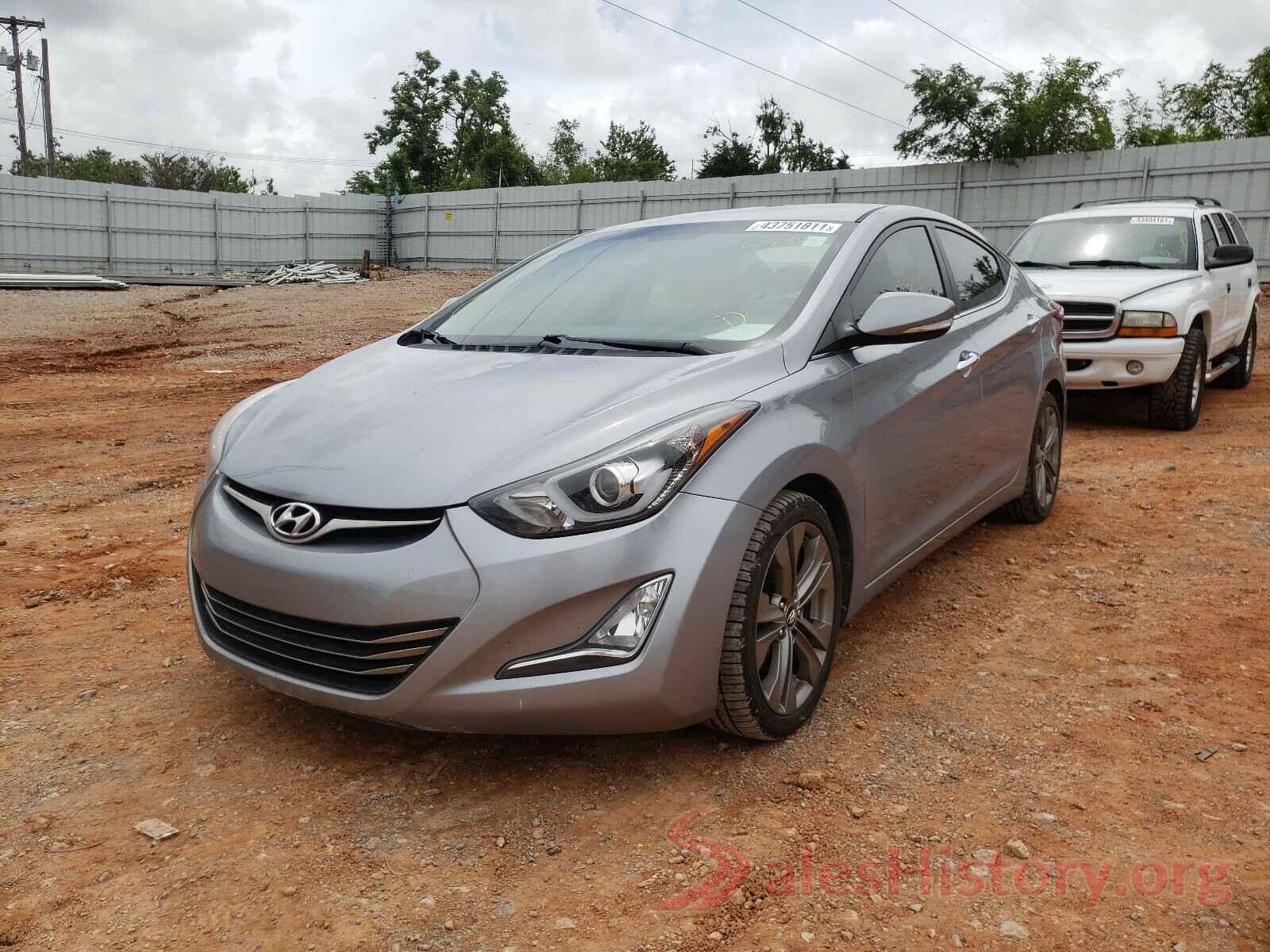 5NPDH4AE5GH674332 2016 HYUNDAI ELANTRA