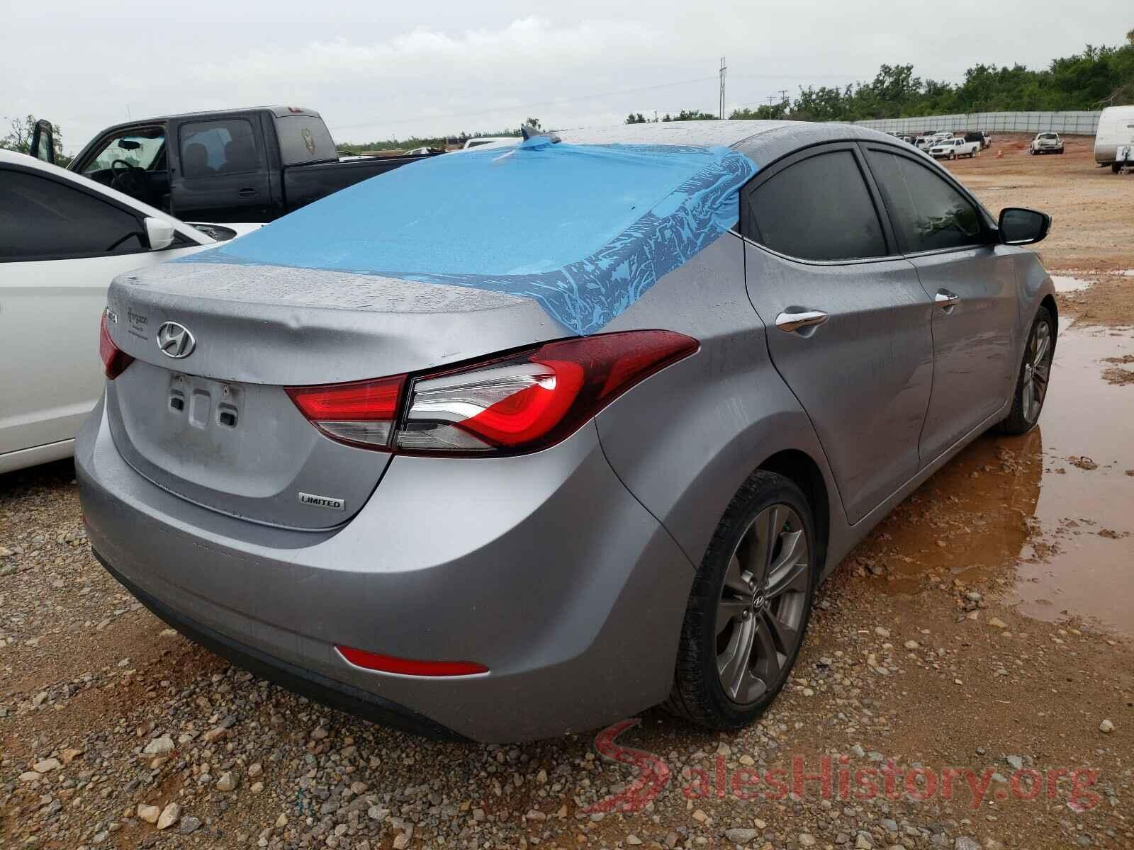 5NPDH4AE5GH674332 2016 HYUNDAI ELANTRA