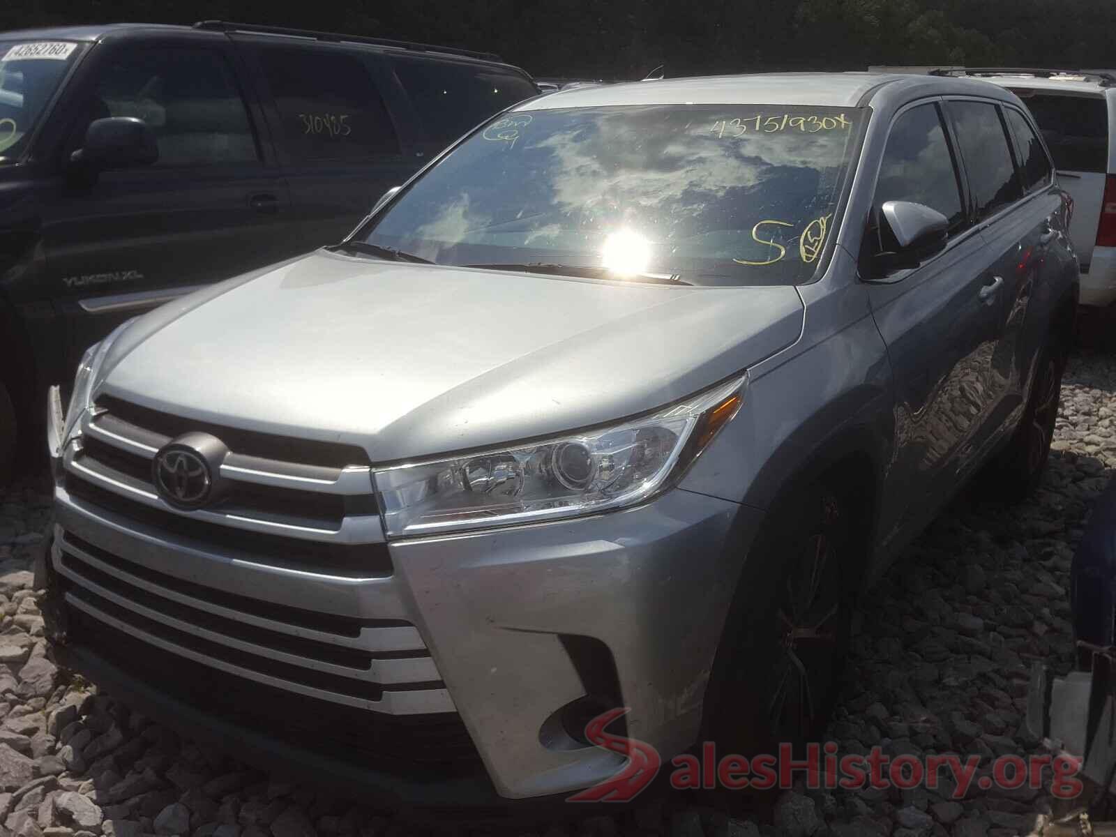 5TDZZRFH8HS207288 2017 TOYOTA HIGHLANDER