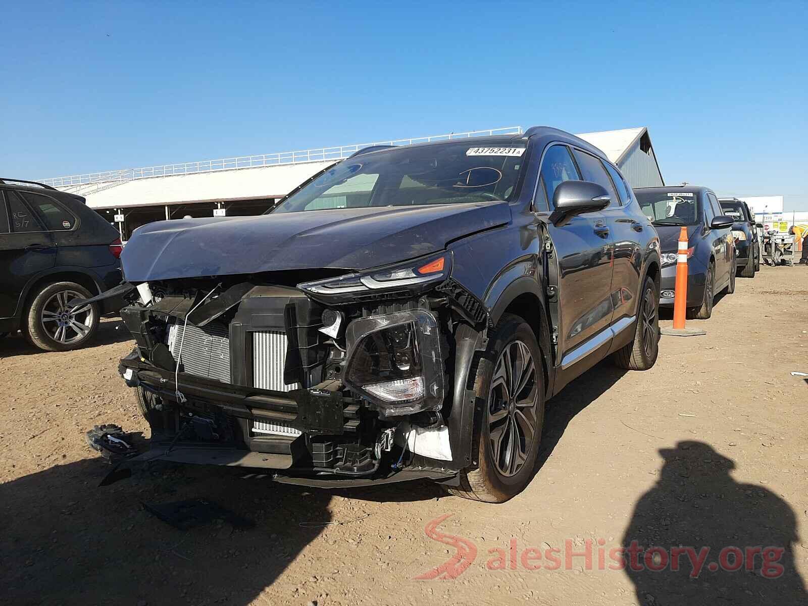 5NMS53AA7KH016928 2019 HYUNDAI SANTA FE