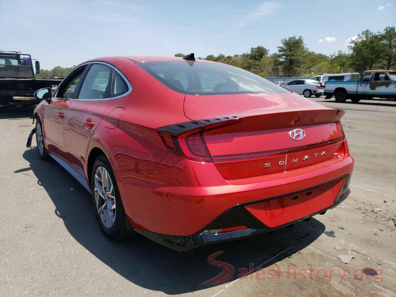 5NPEL4JA7MH103453 2021 HYUNDAI SONATA