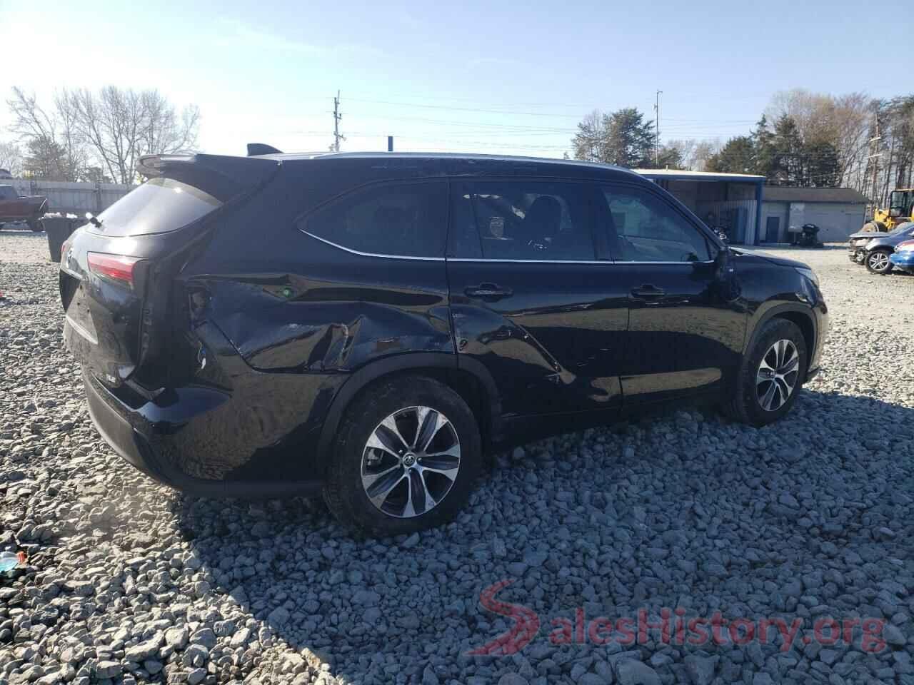 5TDGZRAH5NS127893 2022 TOYOTA HIGHLANDER