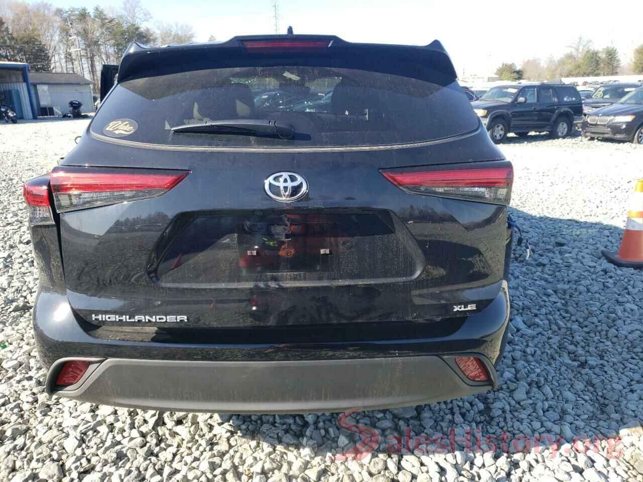 5TDGZRAH5NS127893 2022 TOYOTA HIGHLANDER