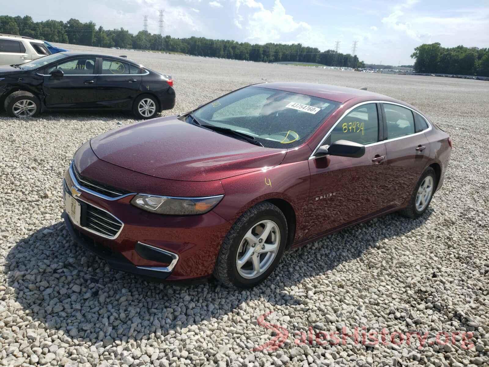 1G1ZB5ST3GF263783 2016 CHEVROLET MALIBU