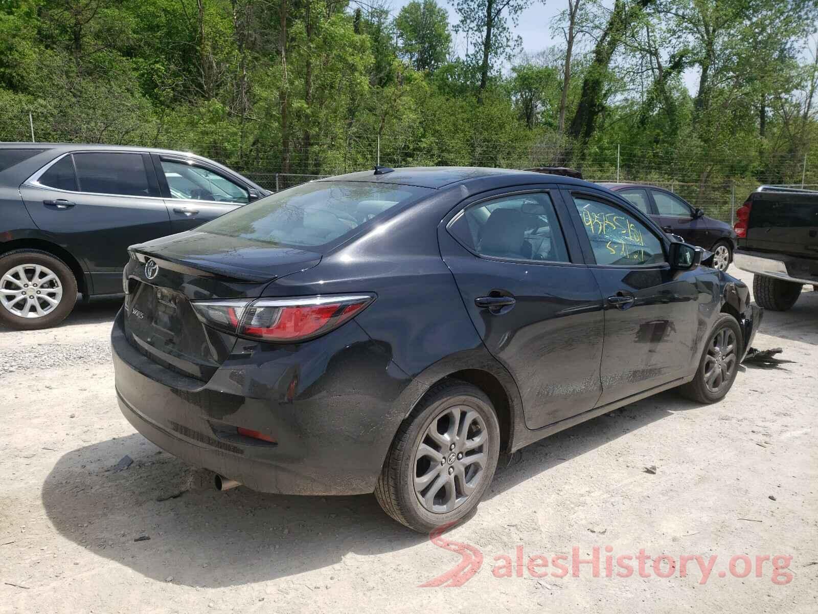 3MYDLBYV3KY520448 2019 TOYOTA YARIS