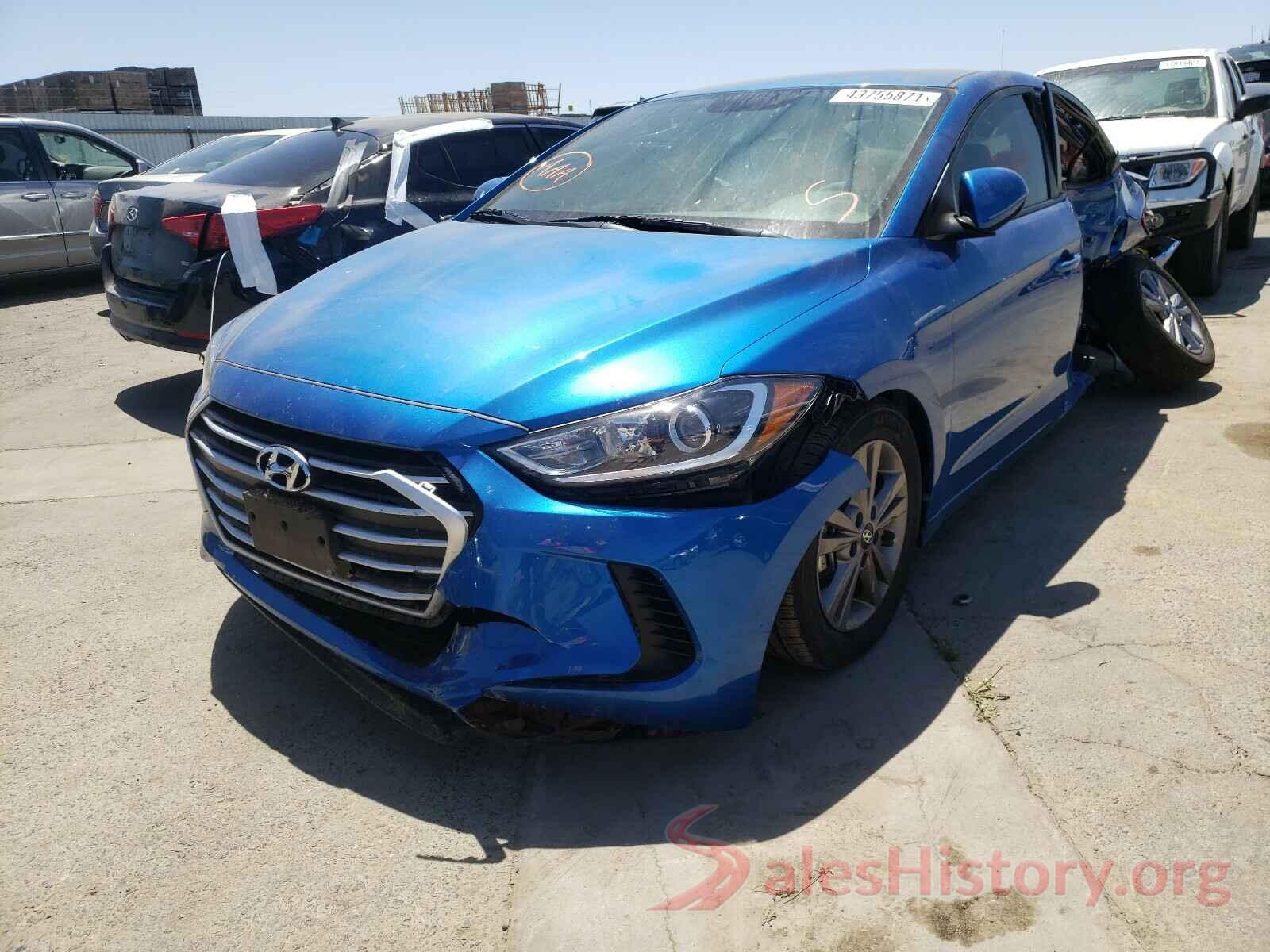 5NPD84LFXJH394905 2018 HYUNDAI ELANTRA