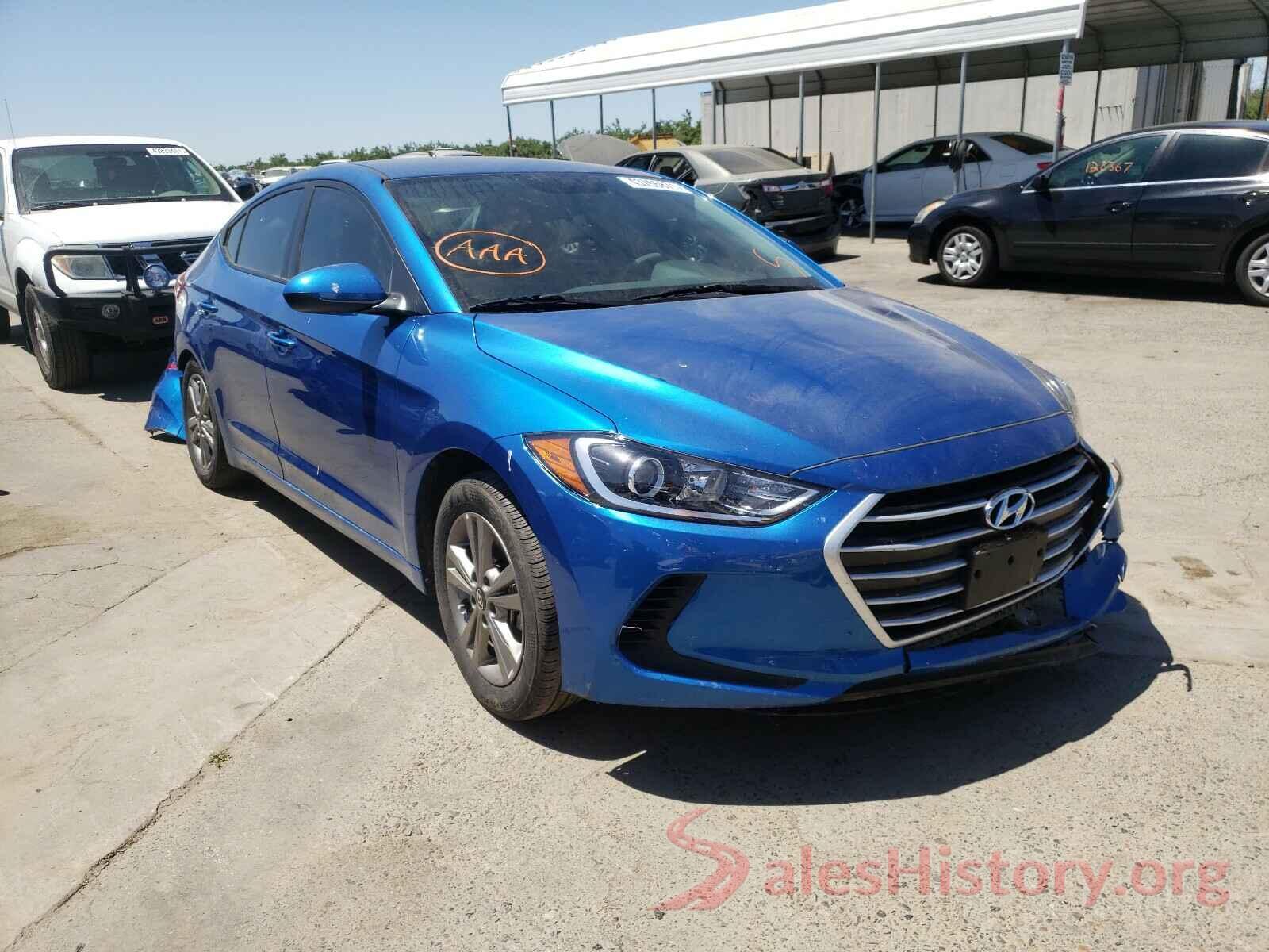 5NPD84LFXJH394905 2018 HYUNDAI ELANTRA