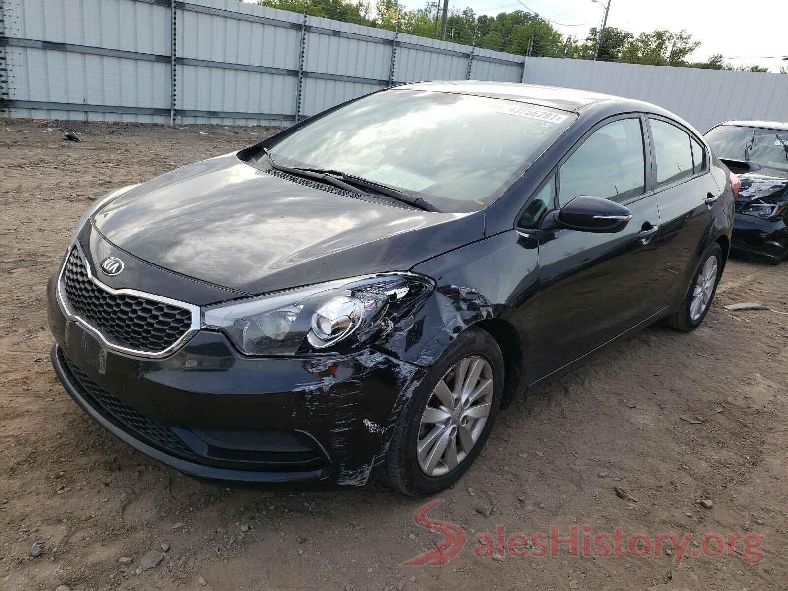 KNAFX4A66G5509231 2016 KIA FORTE