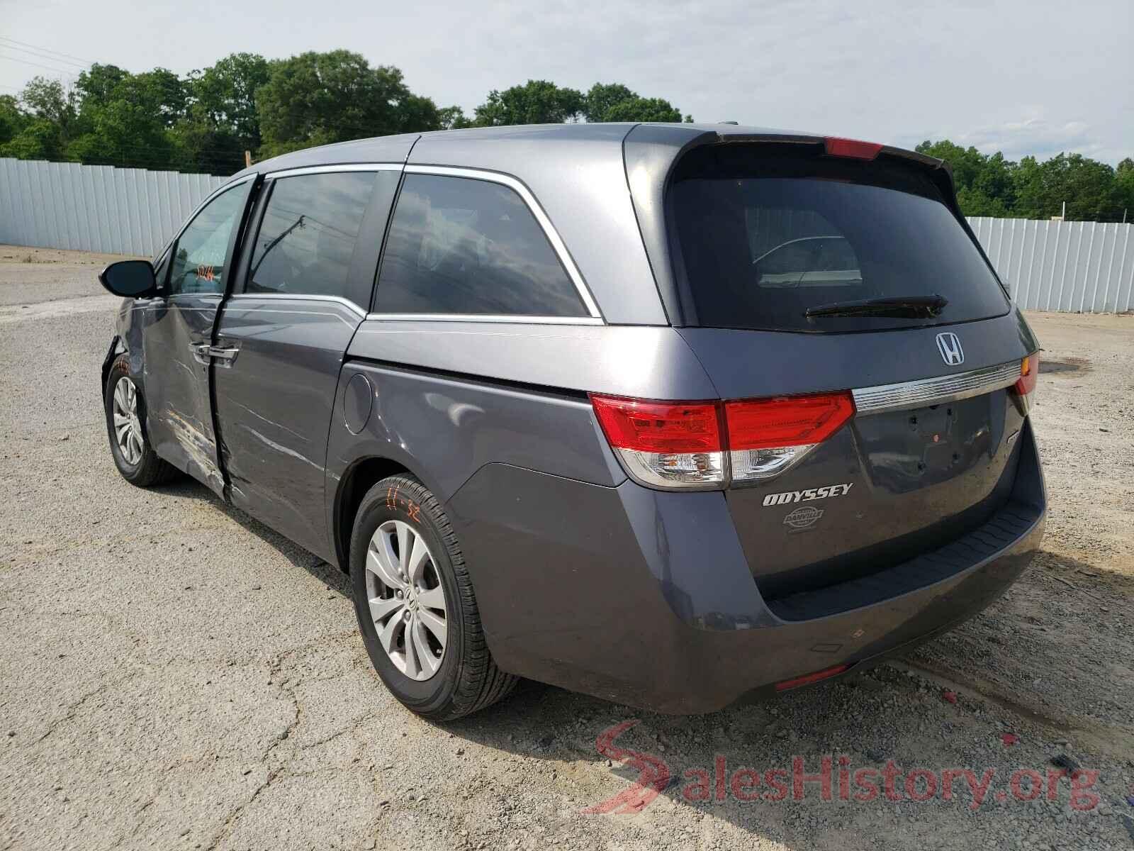 5FNRL5H37GB084291 2016 HONDA ODYSSEY