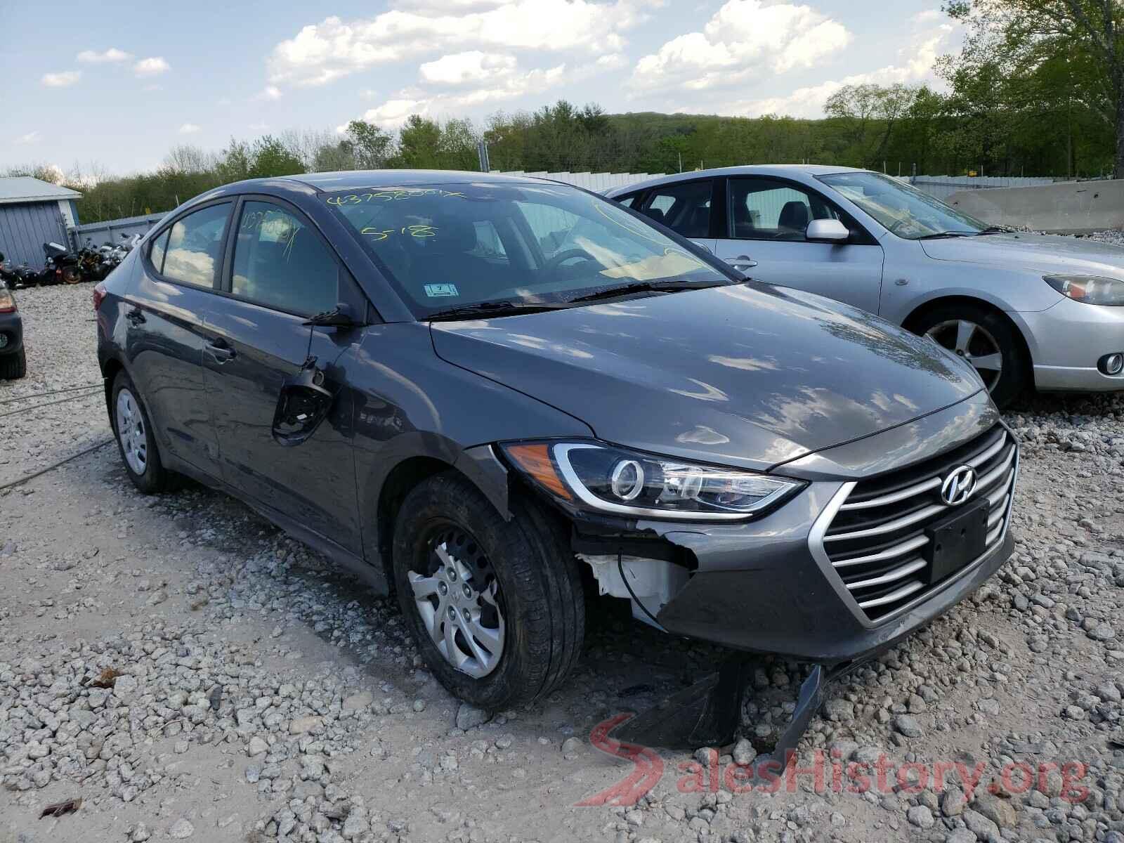 5NPD74LF2JH389345 2018 HYUNDAI ELANTRA