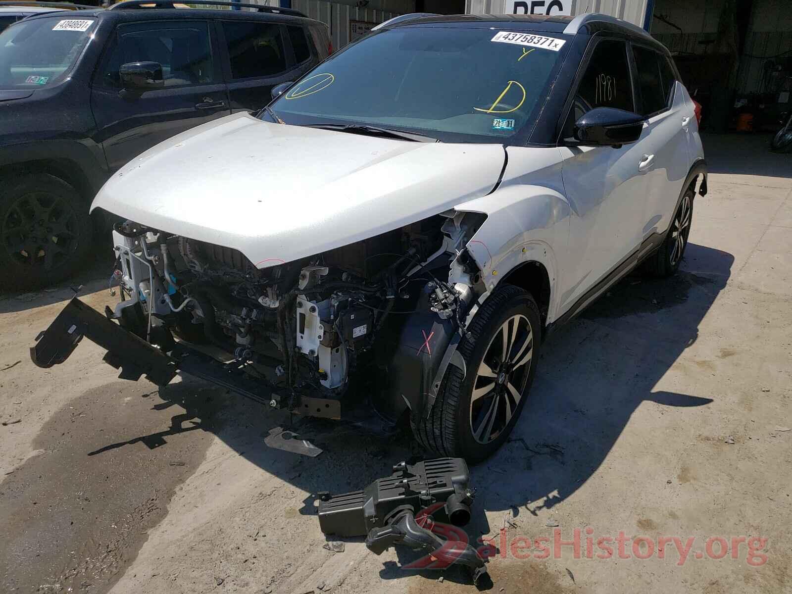 3N1CP5CU7KL550633 2019 NISSAN KICKS