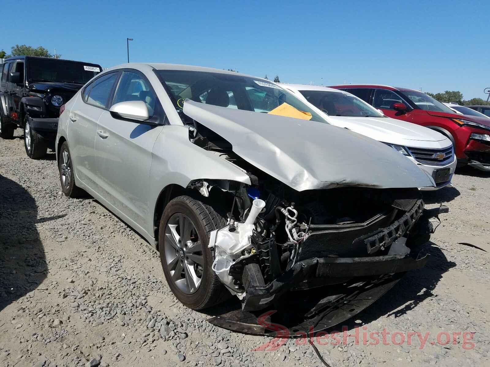 5NPD84LF5JH213158 2018 HYUNDAI ELANTRA