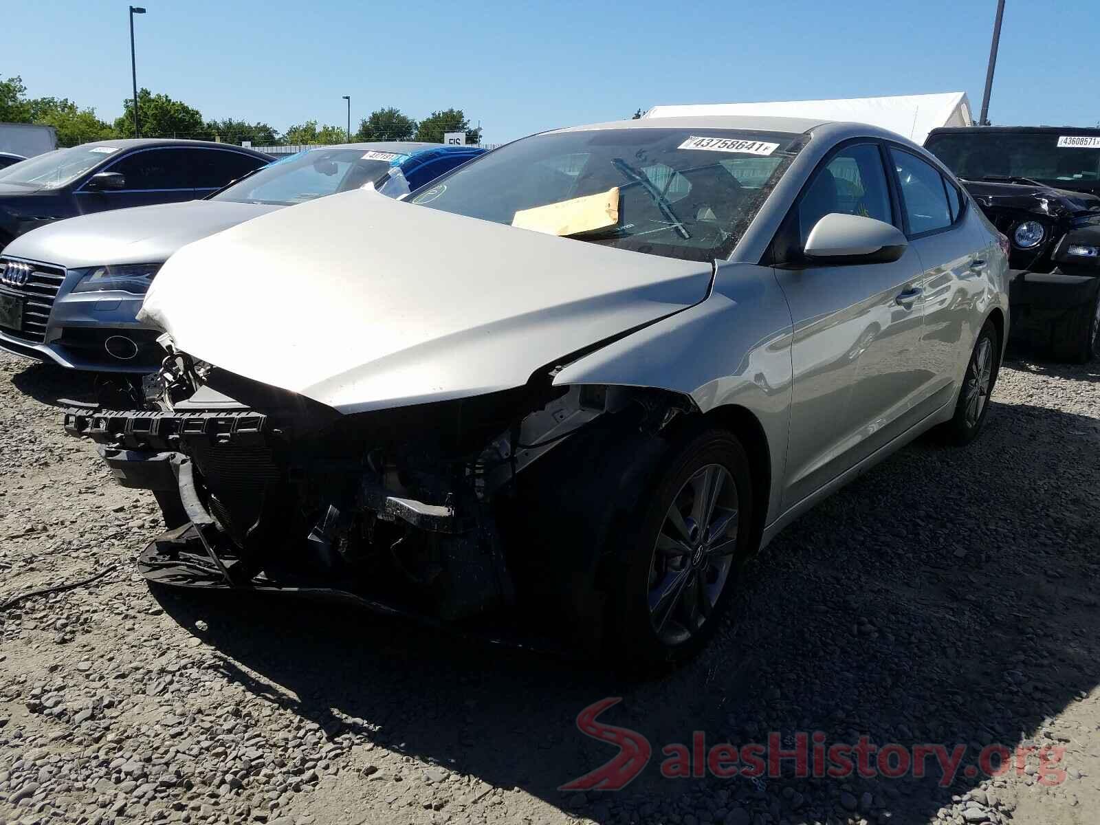 5NPD84LF5JH213158 2018 HYUNDAI ELANTRA