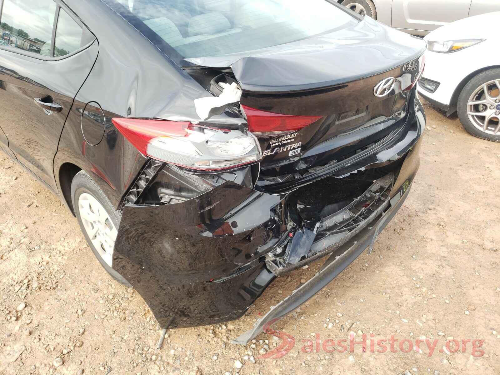 5NPD74LF7JH293744 2018 HYUNDAI ELANTRA