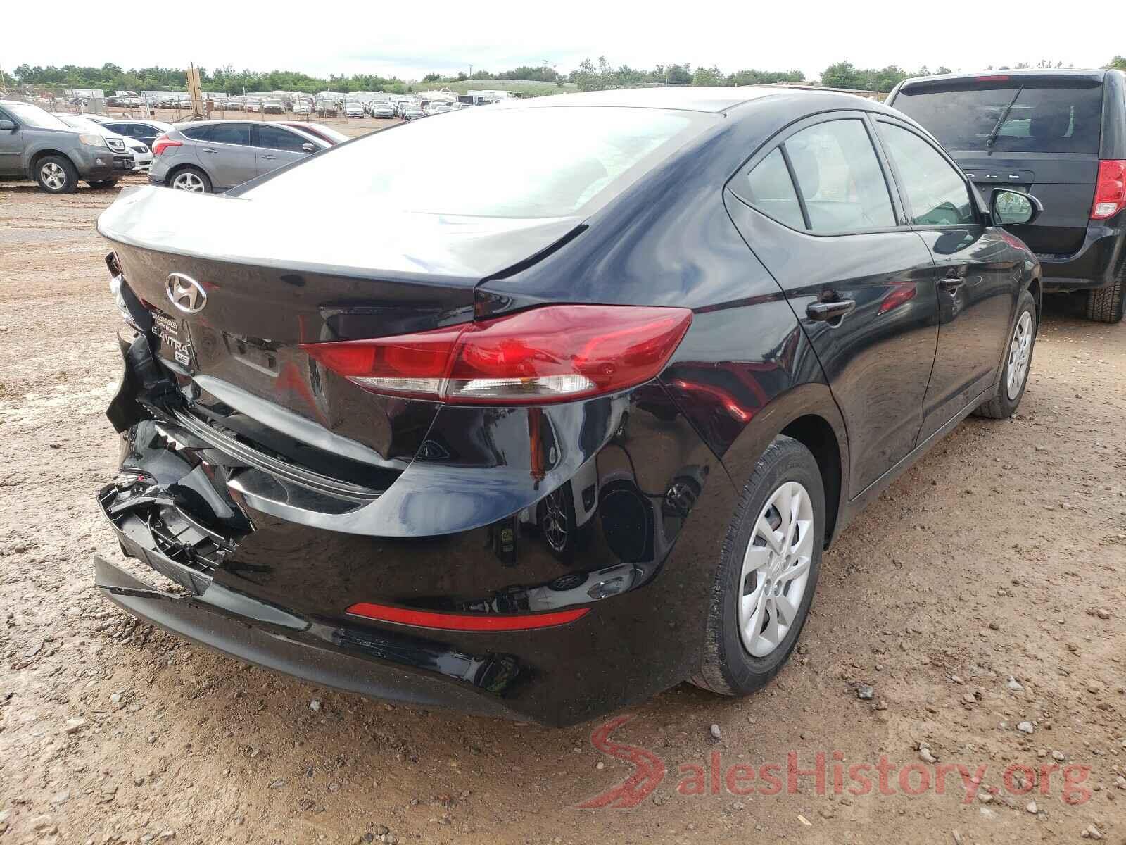 5NPD74LF7JH293744 2018 HYUNDAI ELANTRA