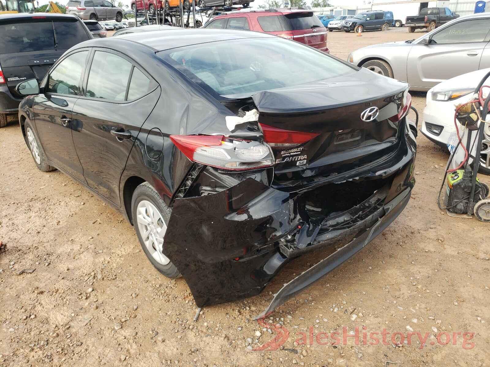 5NPD74LF7JH293744 2018 HYUNDAI ELANTRA