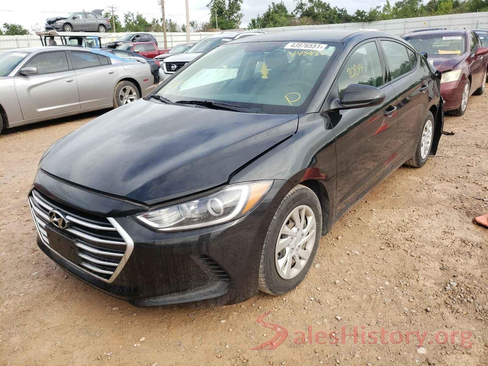 5NPD74LF7JH293744 2018 HYUNDAI ELANTRA