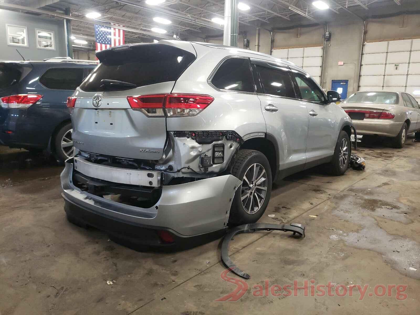 5TDJZRFH8KS576897 2019 TOYOTA HIGHLANDER