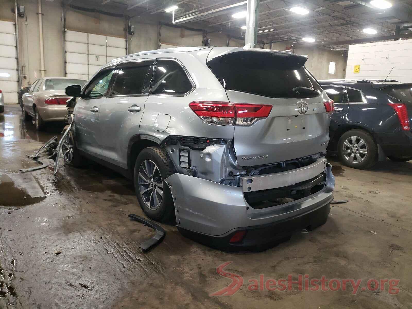 5TDJZRFH8KS576897 2019 TOYOTA HIGHLANDER