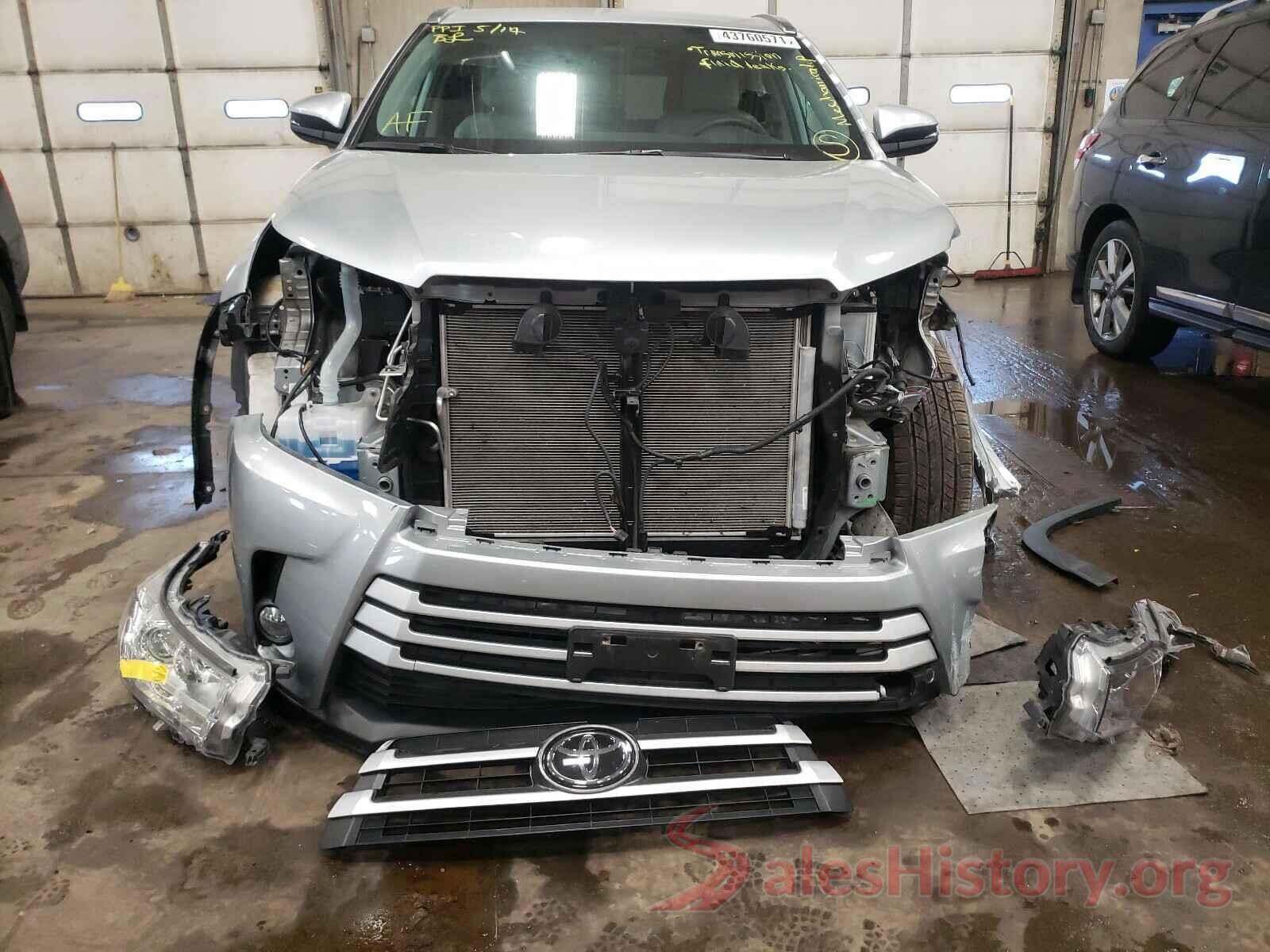 5TDJZRFH8KS576897 2019 TOYOTA HIGHLANDER