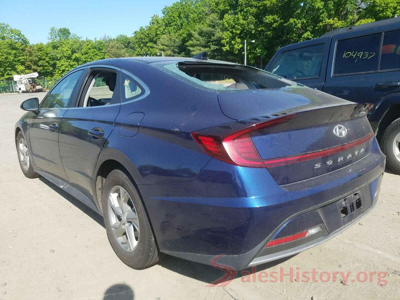 5NPEG4JA8MH067597 2021 HYUNDAI SONATA